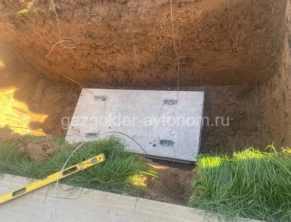 Монтаж подземных газгольдеров в Подольске