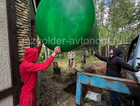 Установка подземного газгольдера Спецгаз 6600 л в Подольске